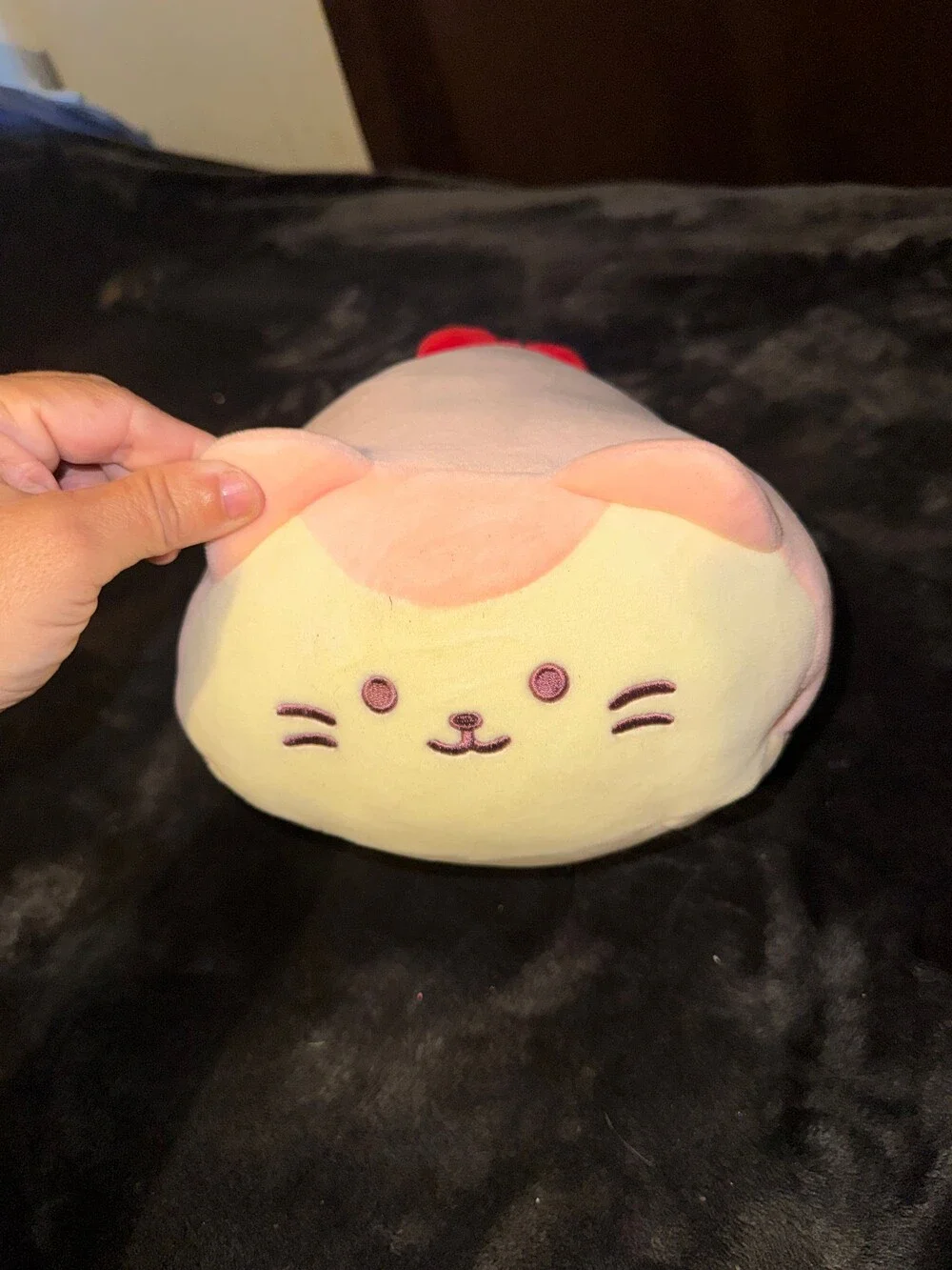 NWT Anirollz Kittyroll Plush Toy Pink Polyester Plush Soft Stuffed Animal